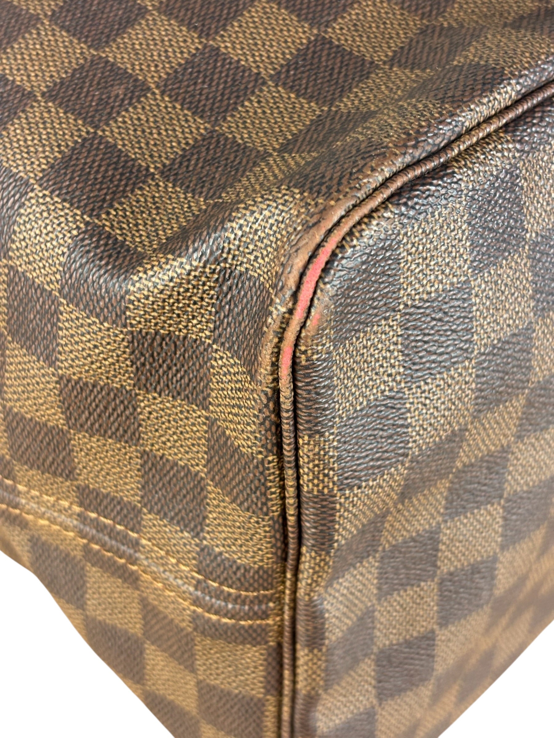 Louis Vuitton Canvas Monogram Damier Ebene Neverfull GM