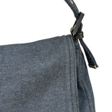 Fendi Grey Wool Mamma Baguette