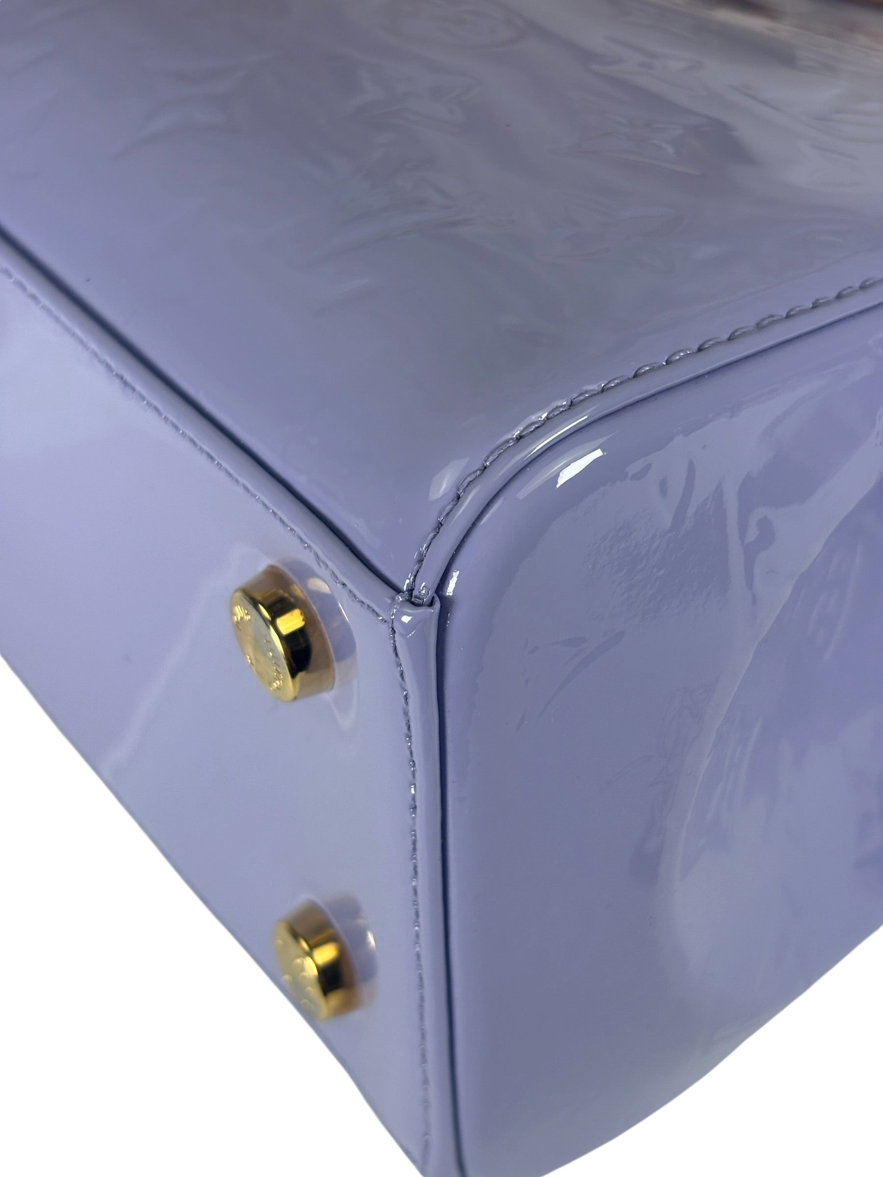 Louis Vuitton Purple Vernis Brea Two-Way Bag