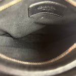 Chanel Black Quilted Leather Uniform Chain Crossbody 2018