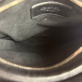 Chanel Black Quilted Leather Uniform Chain Crossbody 2018