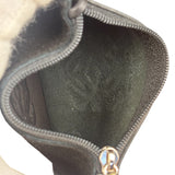 Loewe Black Anagram Suede Coin Cardholder/Pouch
