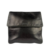 Chanel Vintage Metallic Bronze Lambskin Logo Messenger Bag 1997