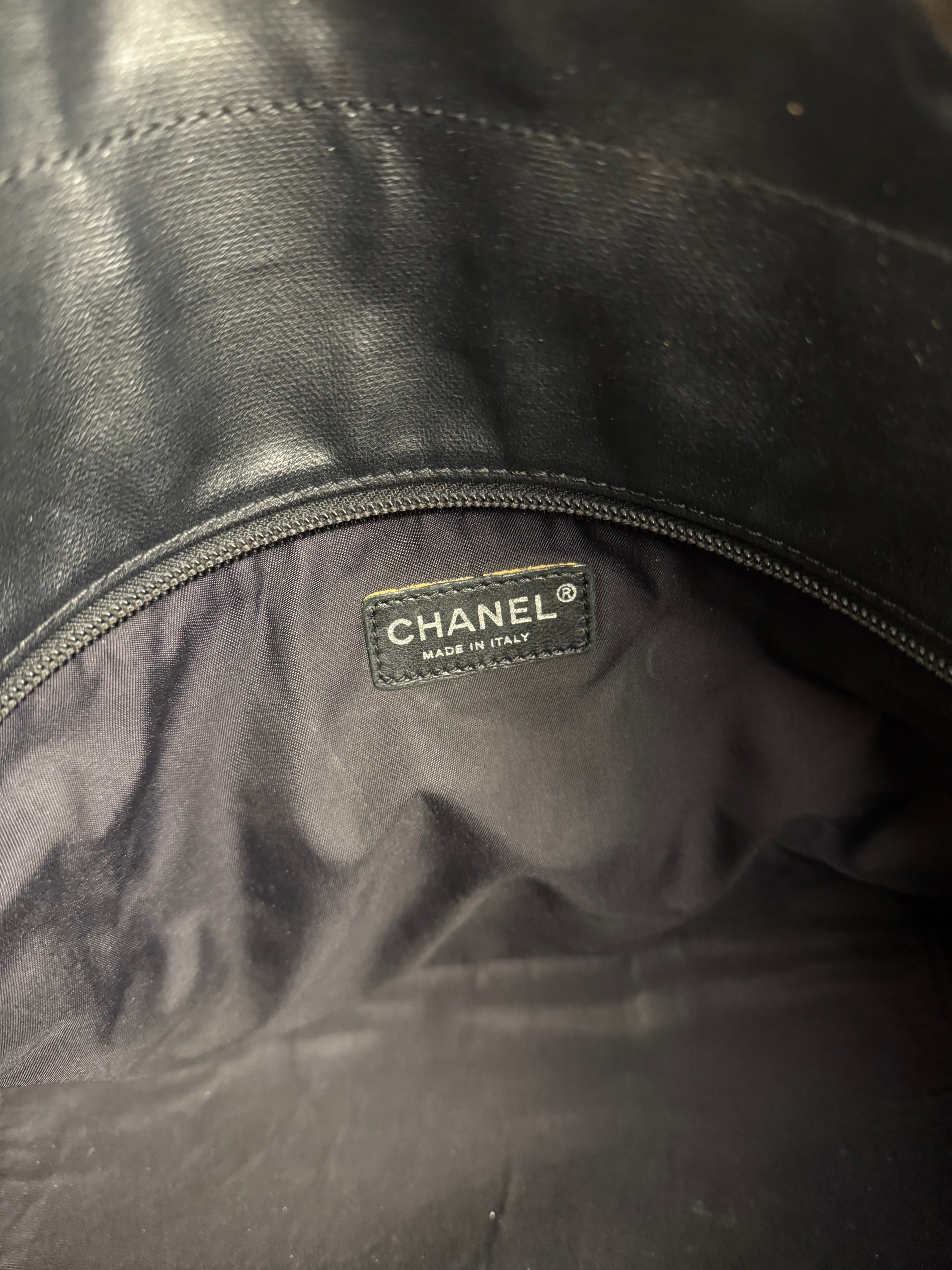 Chanel Quilted Paris Biarritz Tote 2006-2008