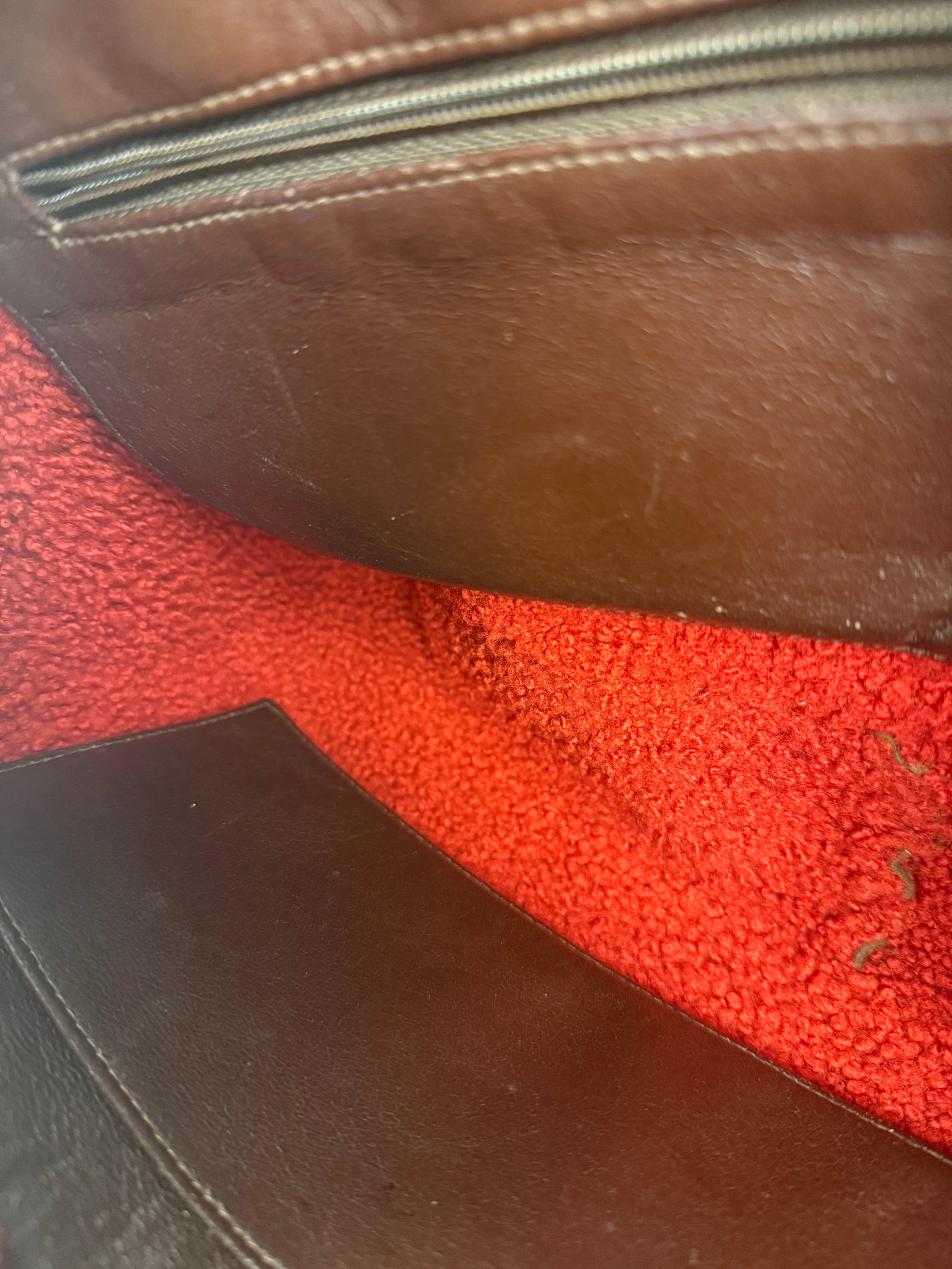 Chanel 1998 Coco Mark Brown Suede Handbag