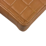 Chanel Vintage Beige Leather  Chocolate Bar East- 1987