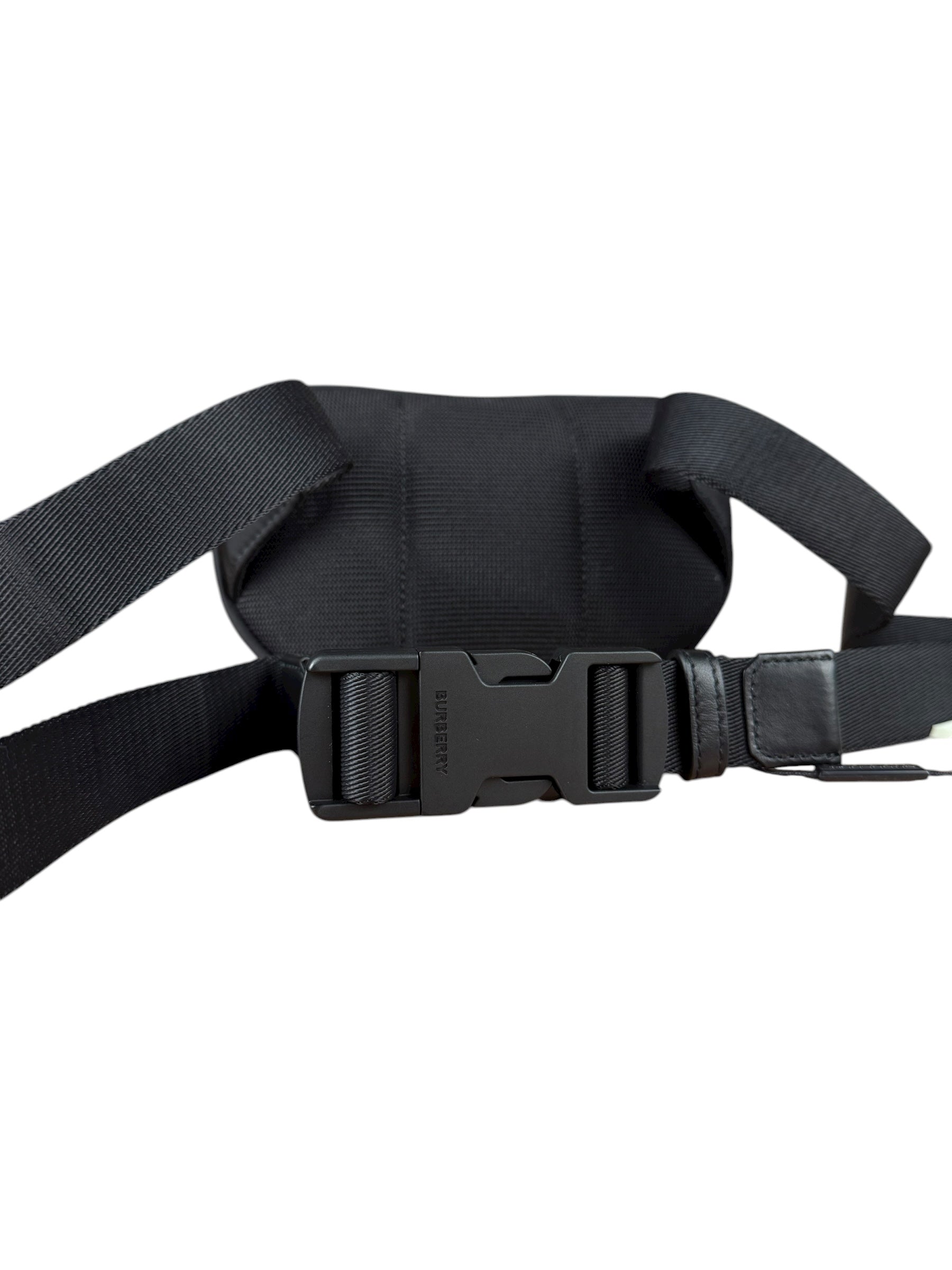 Burberry Logo Print Nylon Cannon Bum Bag