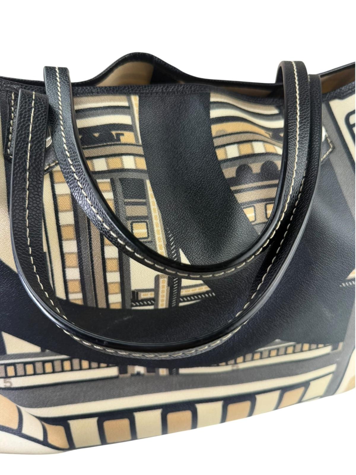 Chanel Colorblock Leather Le Train Shopping Tote 2006