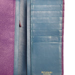 Bvlgari Leather Long Wallet