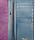 Bvlgari Leather Long Wallet