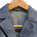 Burberry Blue Denim Short-Sleeve