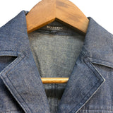 Burberry Blue Denim Short-Sleeve
