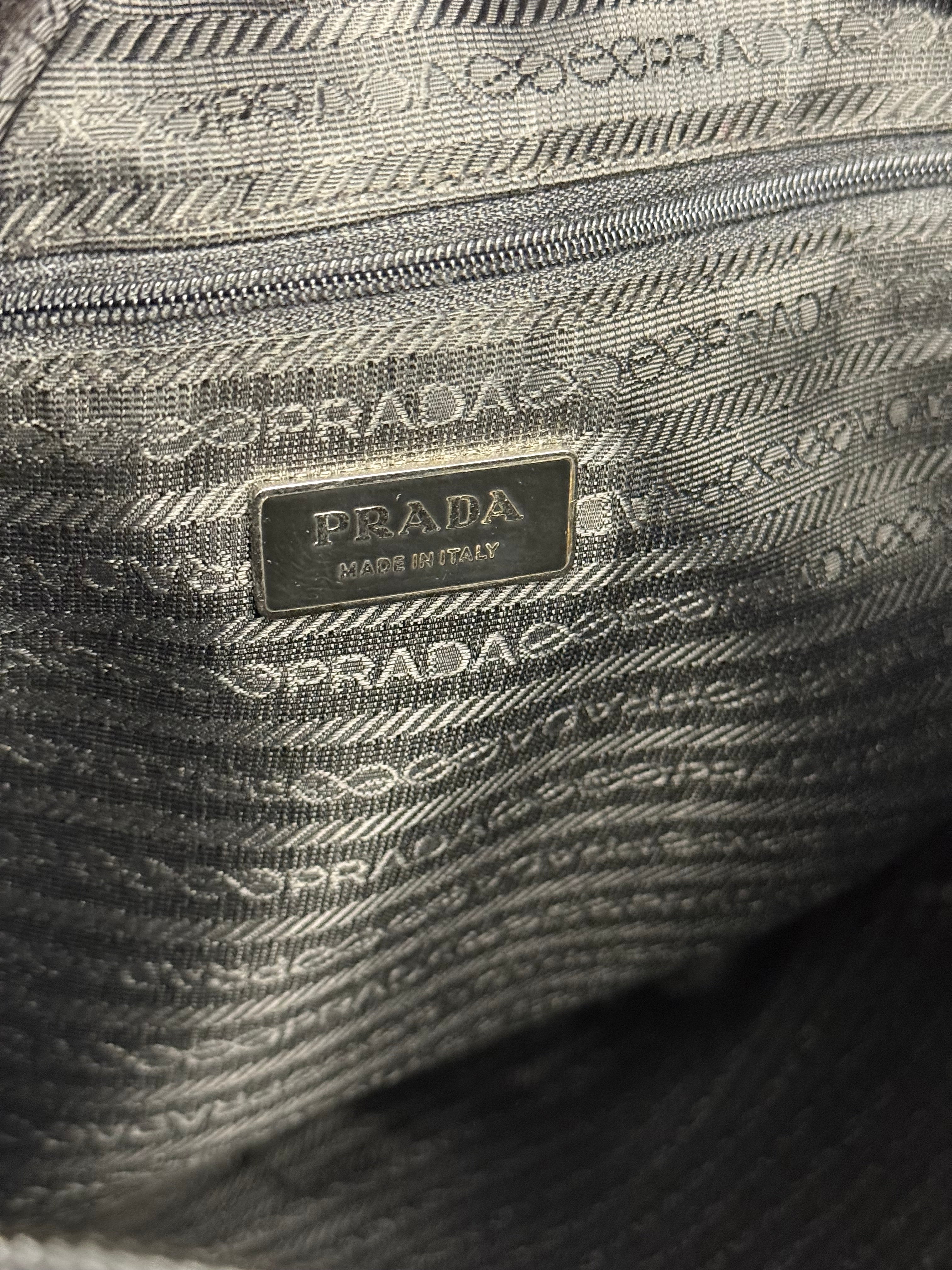 Prada Nylon Black Crossbody Bag