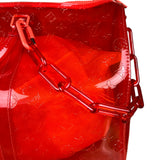 Louis Vuitton X Virgil Abloh Red Monogram PVC Bandouliere 50