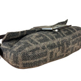Fendi Wool Zucca Baguette