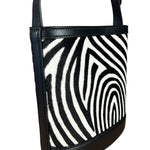 Gucci 73 Small Bucket Bag Zebra Print
