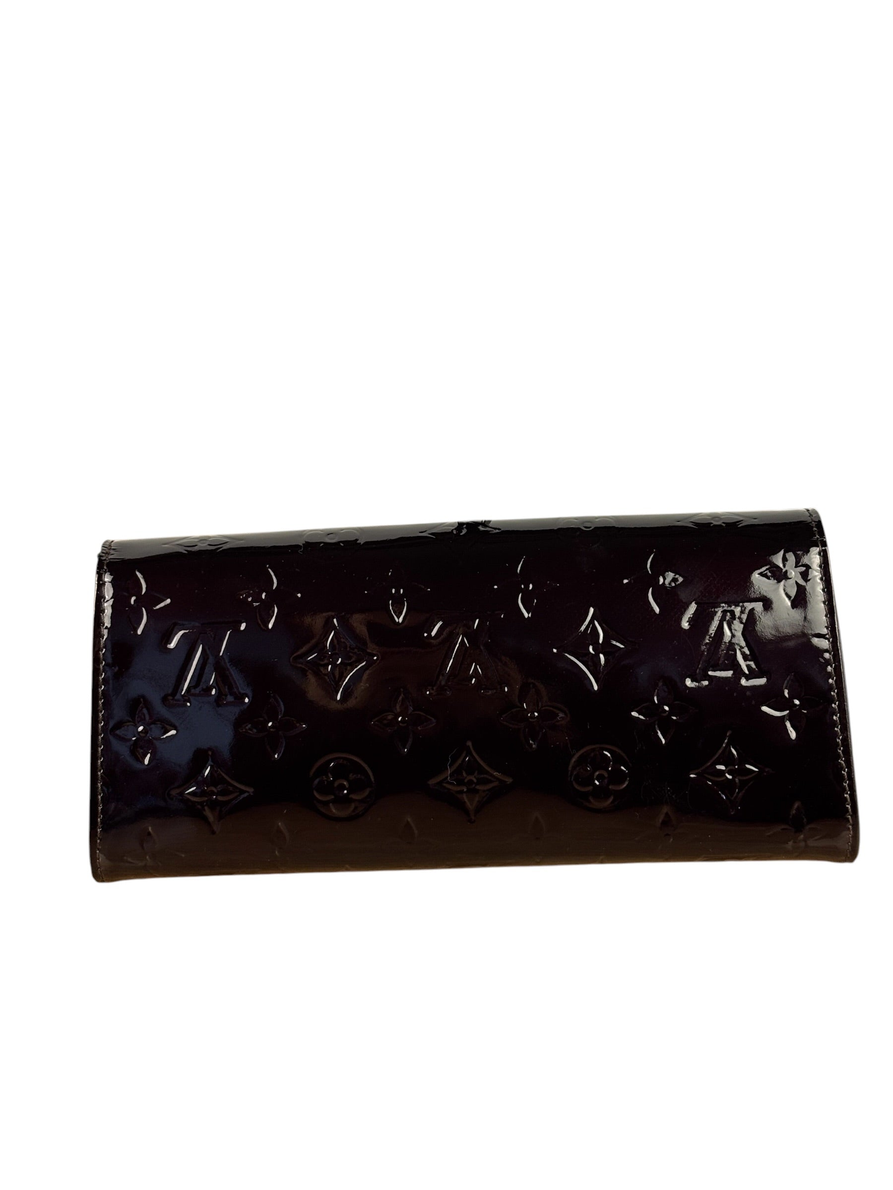 Louis Vuitton Amarante Monogram Vernis Sunset Boulevard Pochette