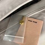 Miu Miu Lilac Nappa Leather Shoulder Bag