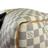 Louis Vuiiton Damier Azur Keepall Bandouliere Hand Bag 55