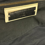 Balenciaga Ivory Leather Classic City Bag