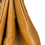 Hermes Birkin 35 Gold Brown Togo Leather Handbag 2001