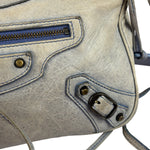 Balenciaga Light Blue Lambskin Le City Hip Pochette