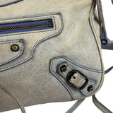 Balenciaga Light Blue Lambskin Le City Hip Pochette
