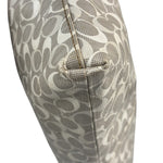 Coach Grey Patent Leather Signature Crossbody
