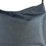 Burberry Nylon Check-Trimmed Shoulder Bag