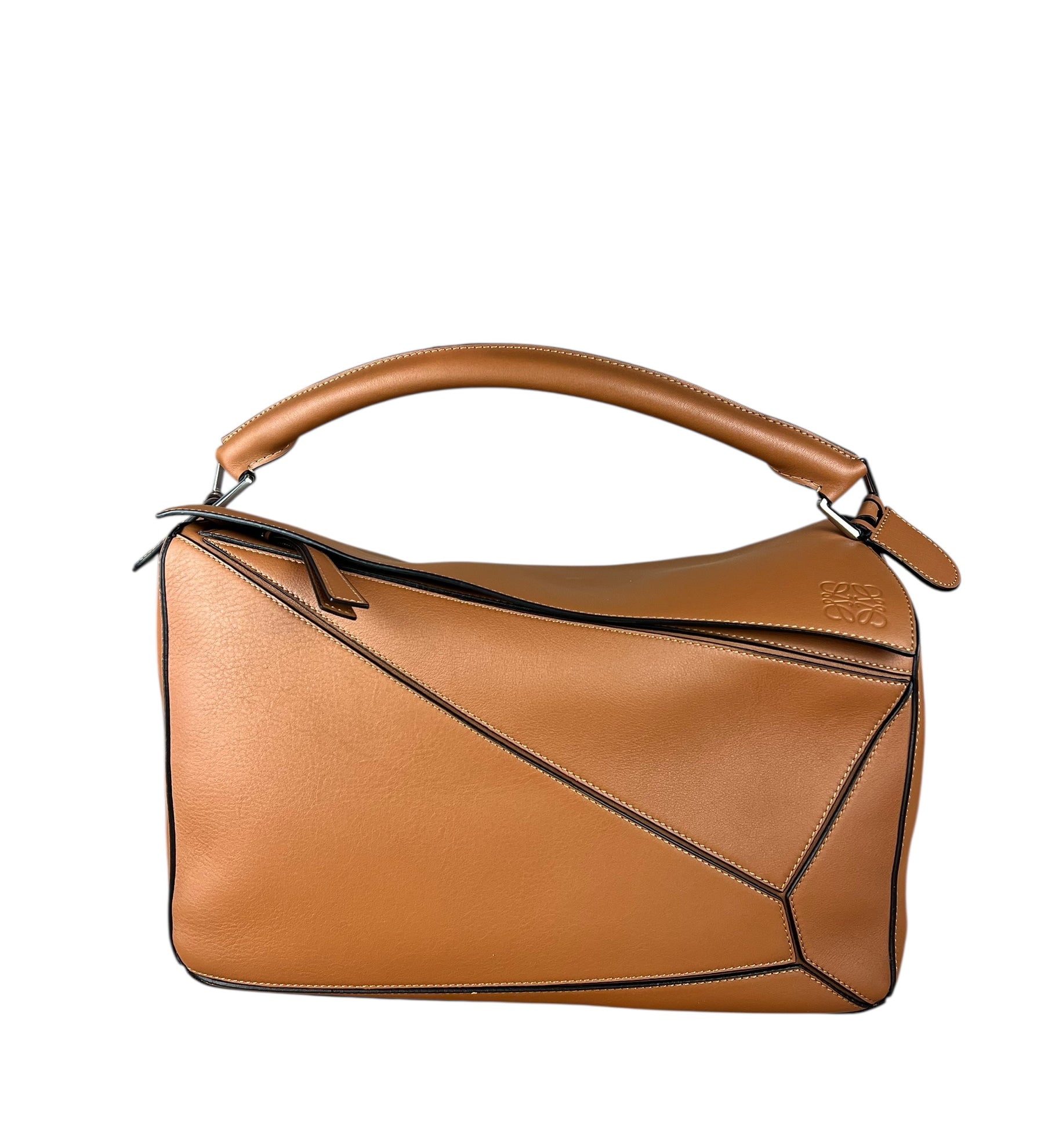 Loewe Puzzle Bag Large Brown