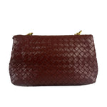 Bottega Veneta Vintage Burgundy Olimpia Shoulder Bag