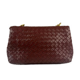 Bottega Veneta Vintage Burgundy Olimpia Shoulder Bag