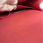 Chanel Pink Patent Leather Double Flap Bag 2012