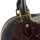Louis Vuitton Amarante Vernis Alma BB Two-Way Bag