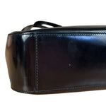 Celine Vintage Patent Logo Shoulder Bag