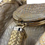 Fendi Metallic Gold Spy Shoulder Bag
