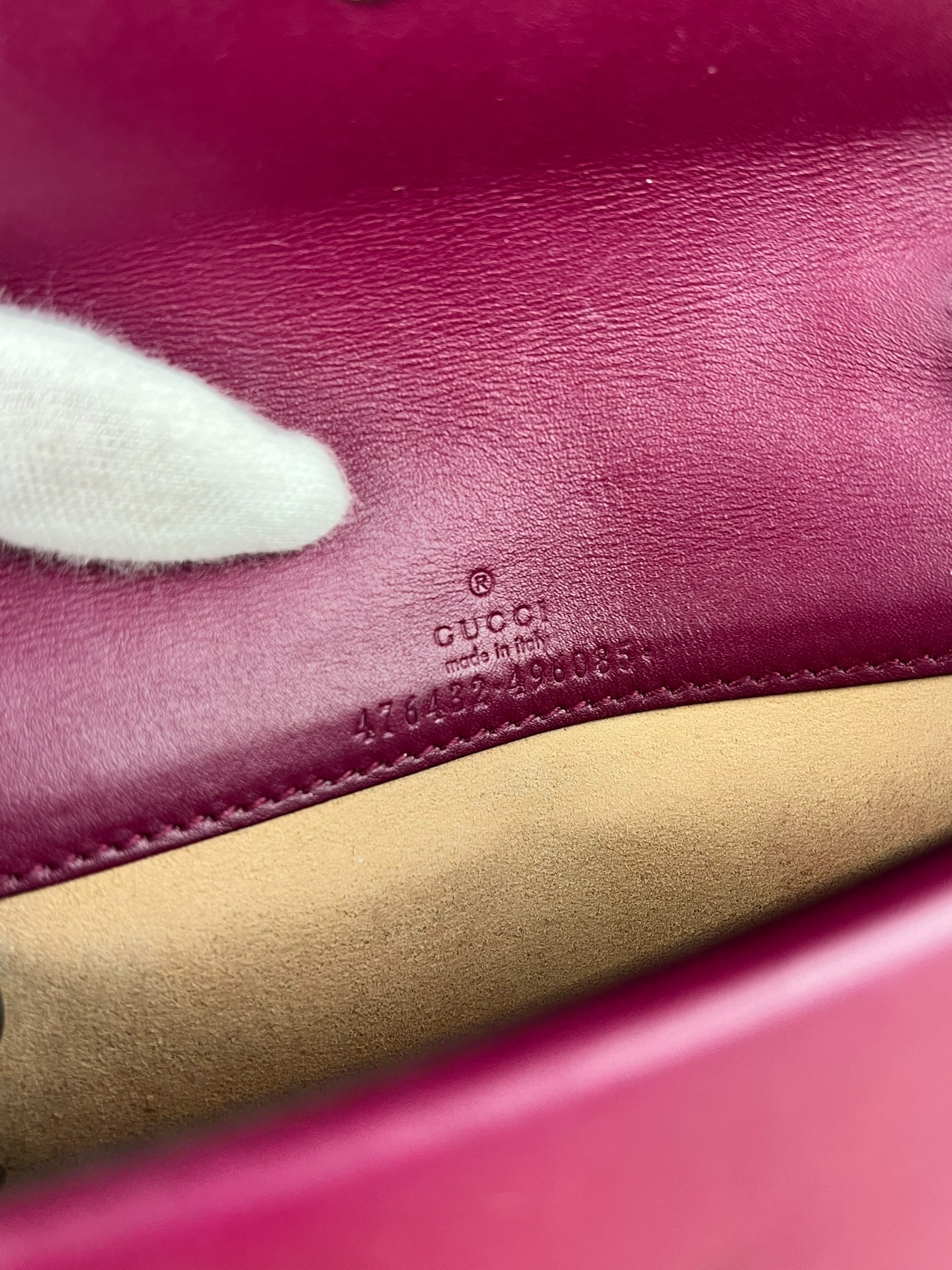 Gucci Super Mini Dionysus Purple Velvet Chain Bag