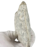 Goyard White Senat Mini Pouch