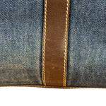 Chanel Denim CC Leather Lined Tote Bag 2001