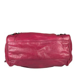 Balenciaga Pink Leather Classic City Two-Way Bag