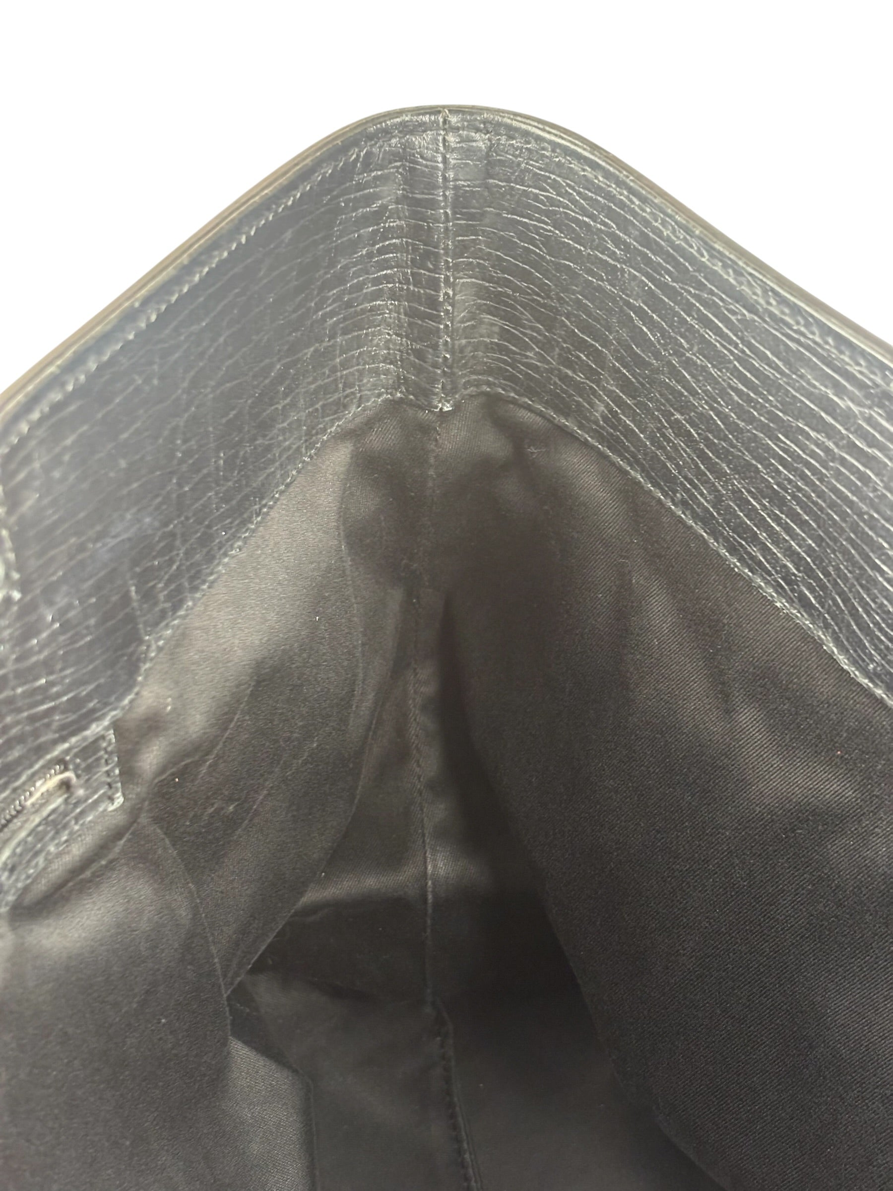 Gucci Black GG Canvas Tote Hand Bag