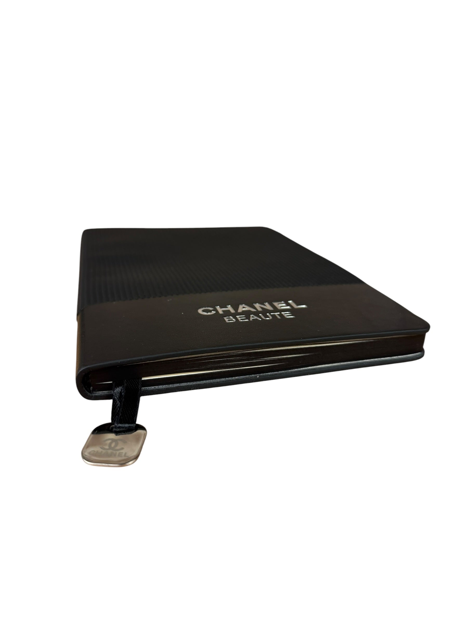 Chanel Beauty Black Lined Notebook