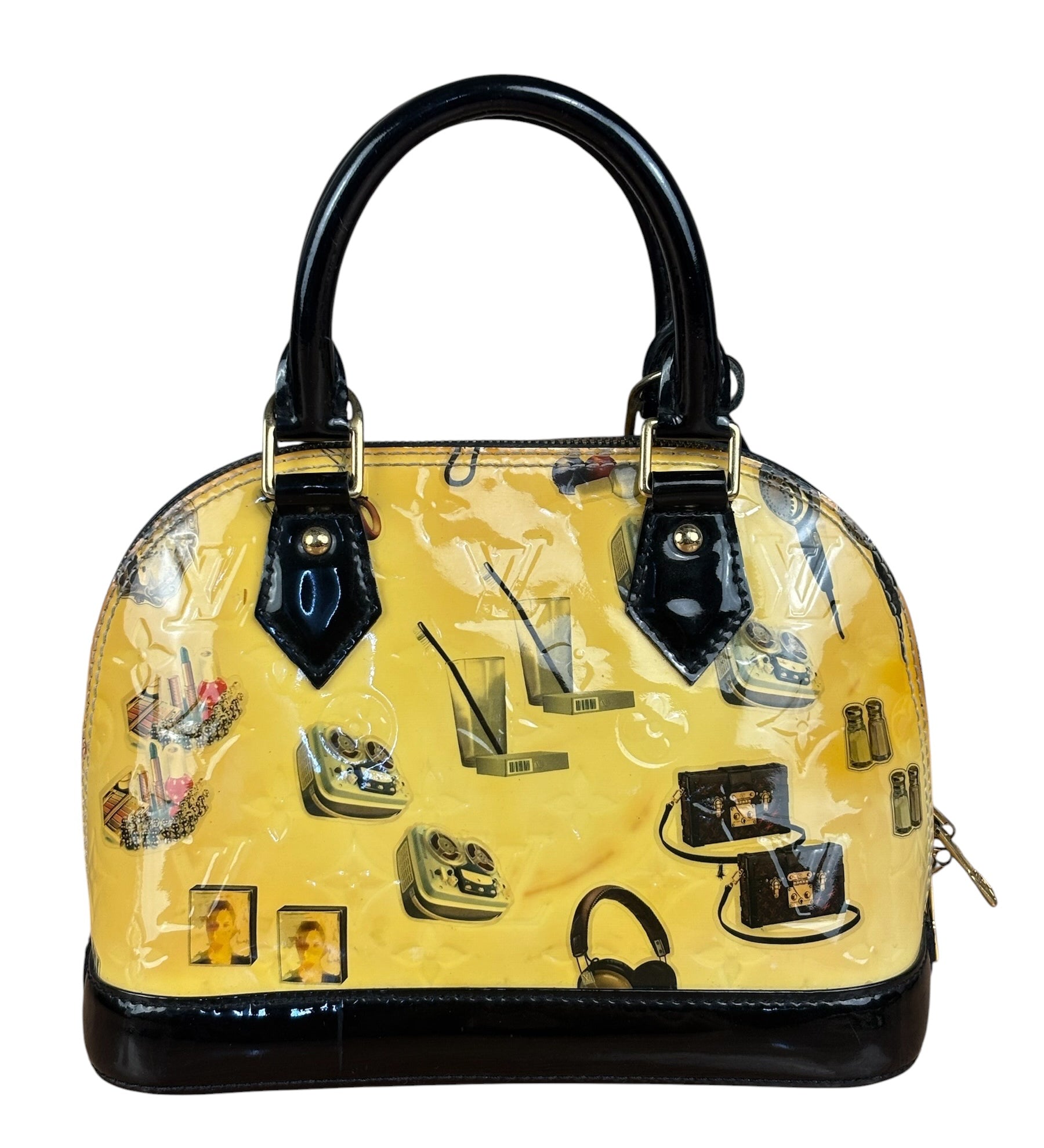 Louis Vuitton Alma BB Vernis Leather Stickers