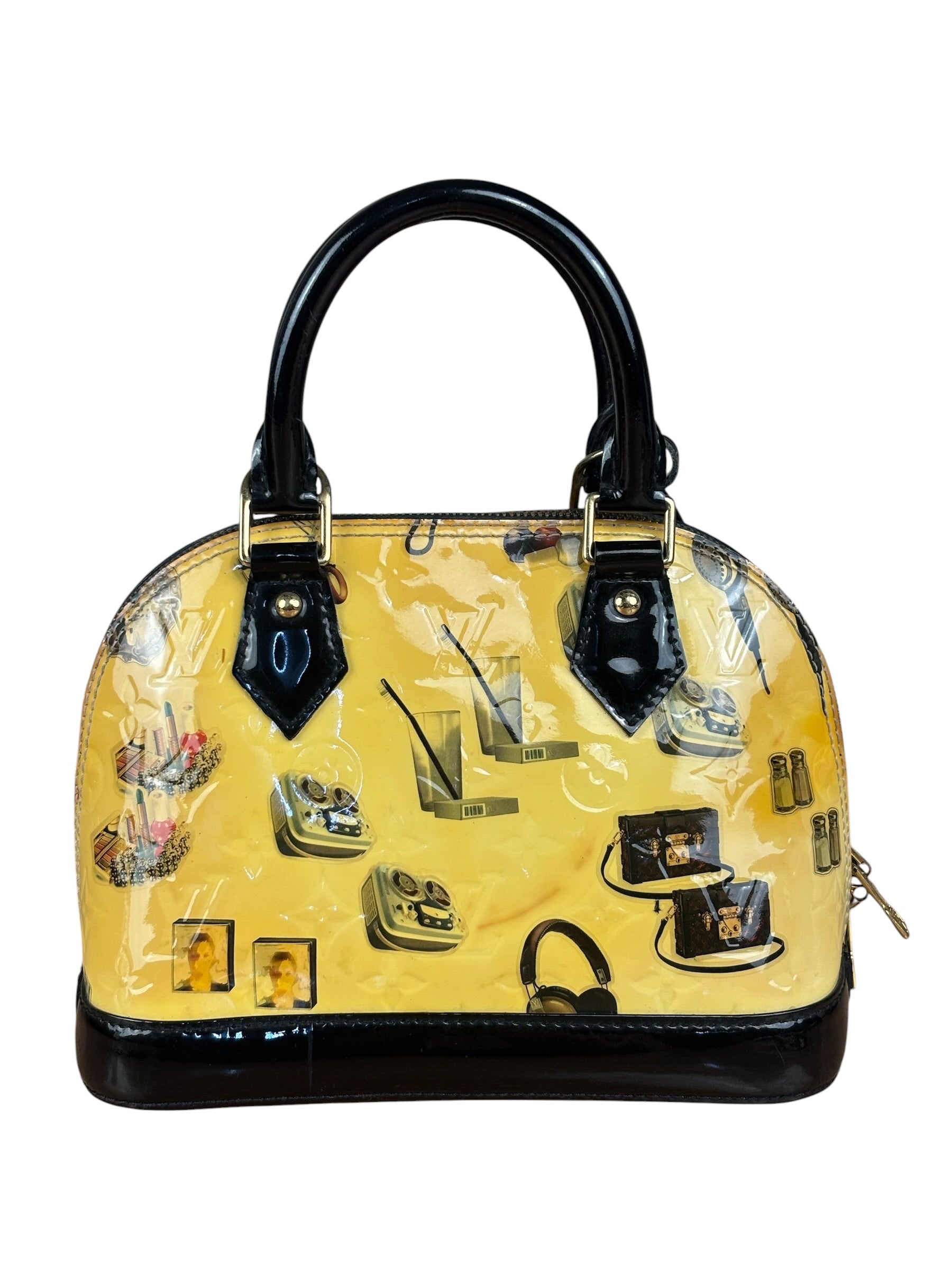 Louis Vuitton Alma BB Vernis Leather Stickers
