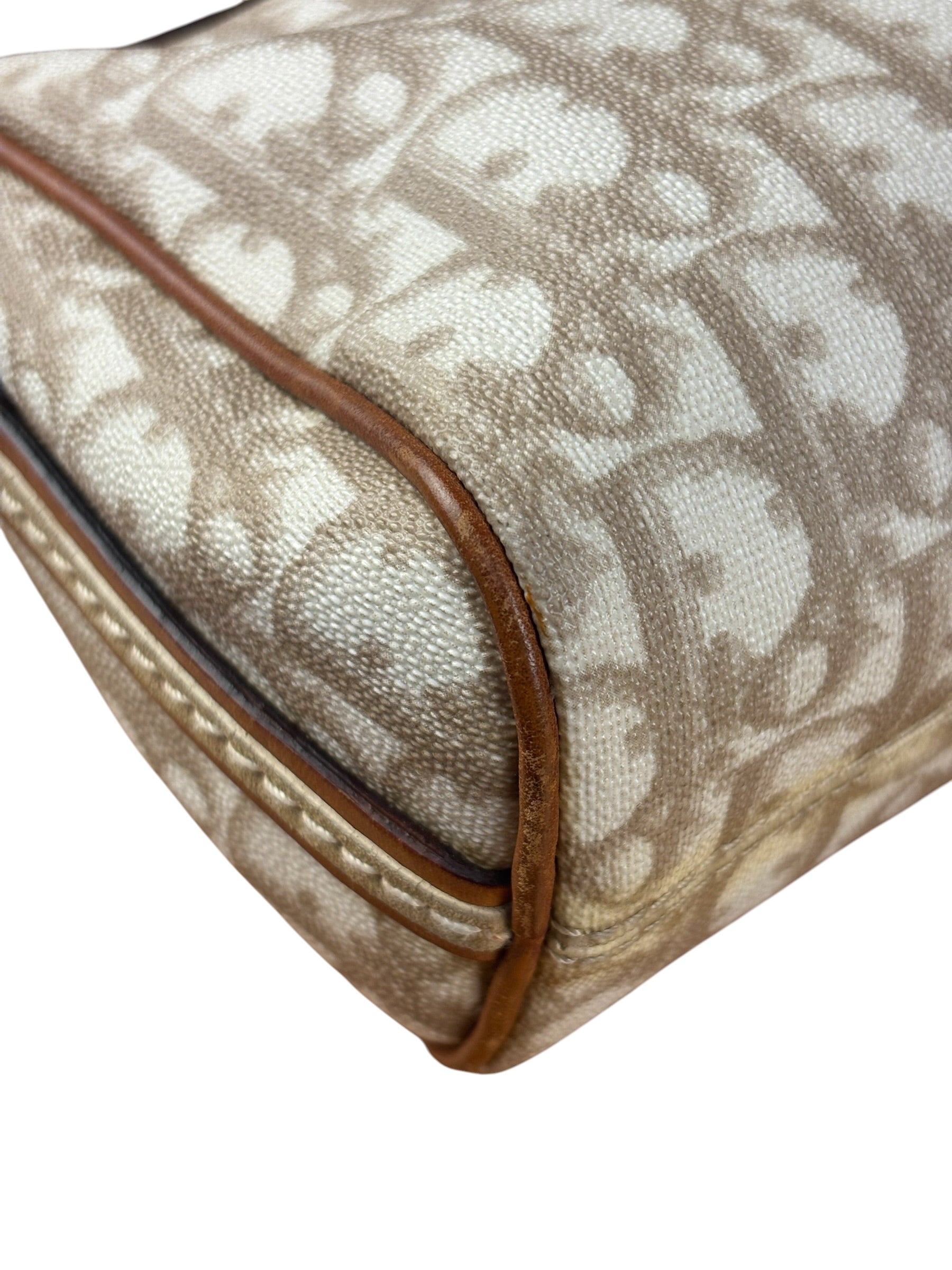 Christian Dior Vintage Trotter Romantique Baguette Shoulder Bag