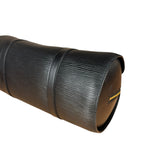 Louis Vuitton Noir Epi Soufflot Handbag