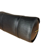 Louis Vuitton Noir Epi Soufflot Handbag