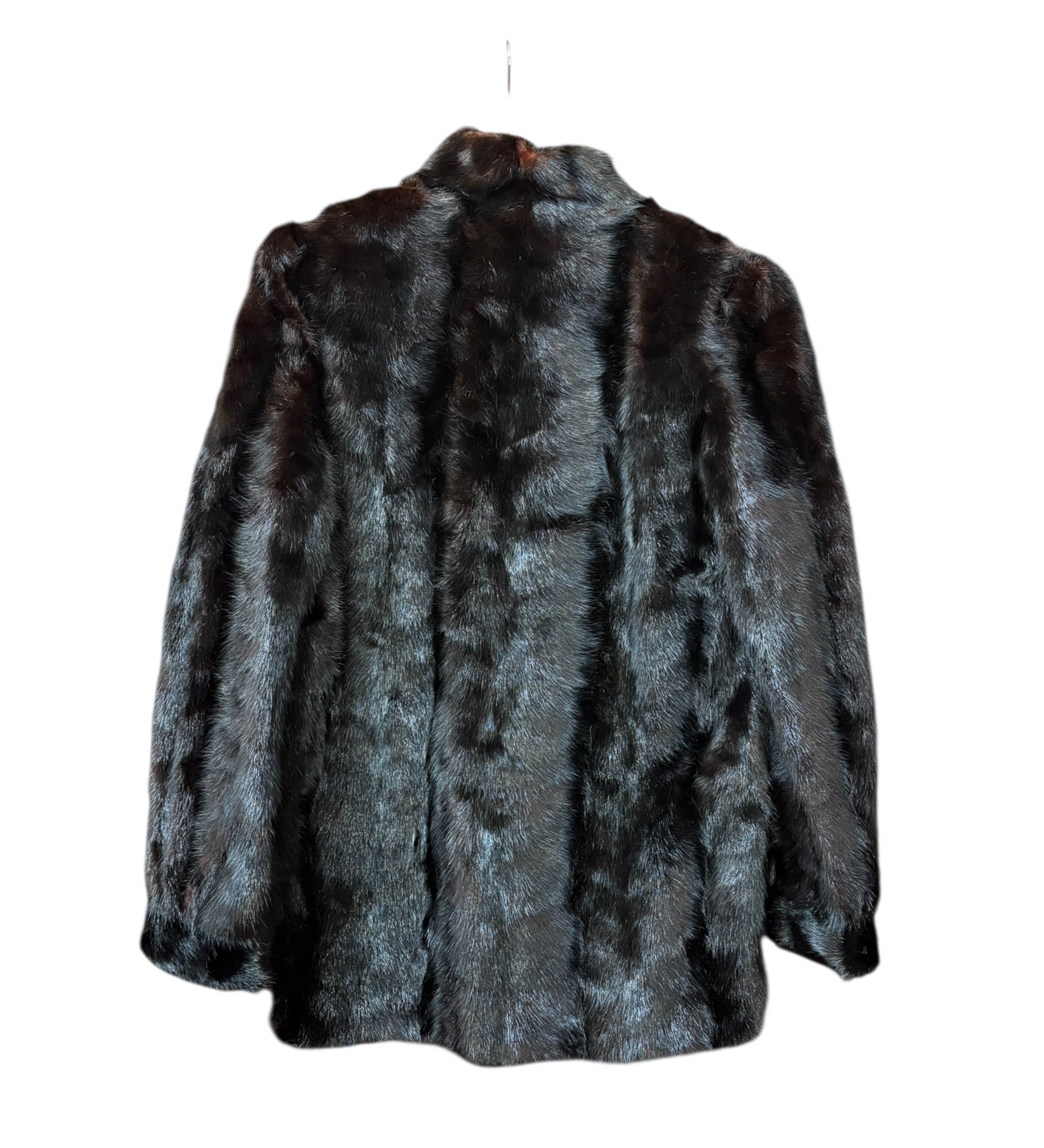 Vintage Dark Brown Fur Coat