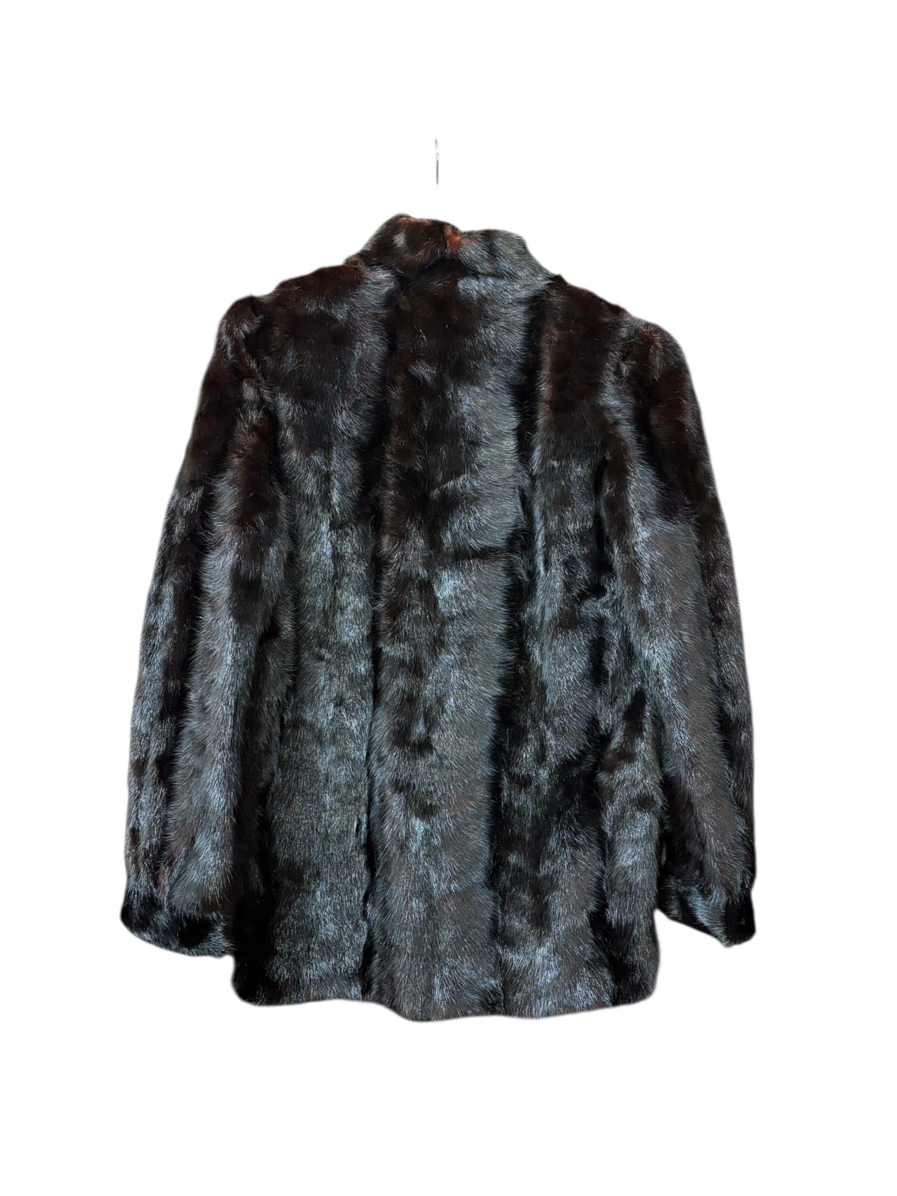 Vintage Dark Brown Fur Coat