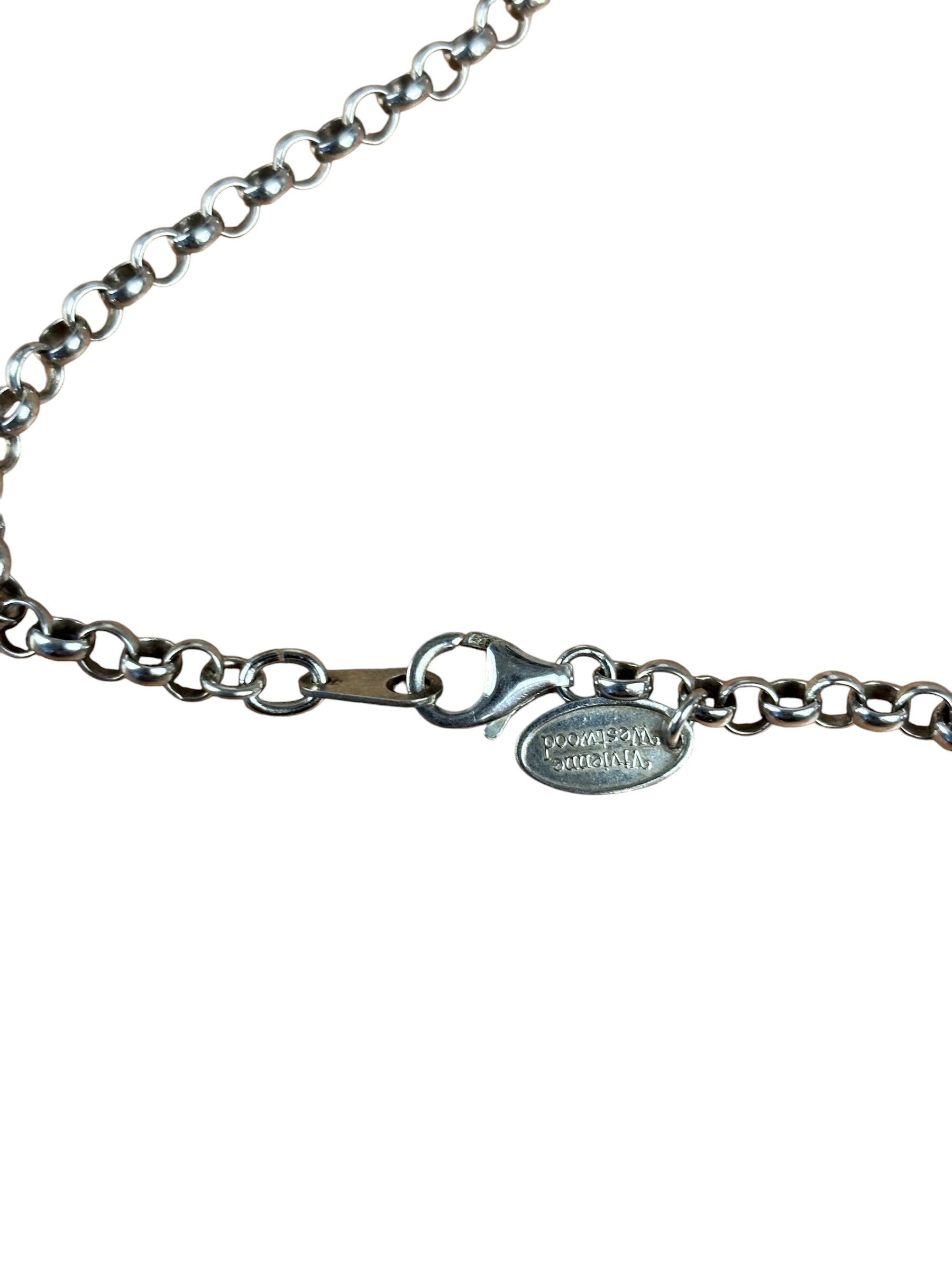 Vivienne Westwood Mini Bas Relief Pendant Necklace